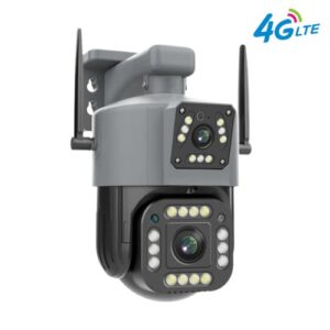 V380 4G Sim Supported Dual Lens PTZ IP Camera